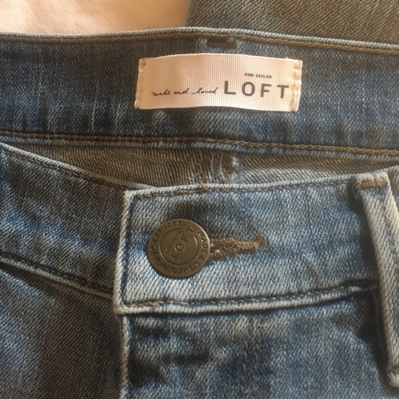ANN TAYLOR LOFT Relaxed Skinny Jeans Size:27  4 - Picture 2 of 8